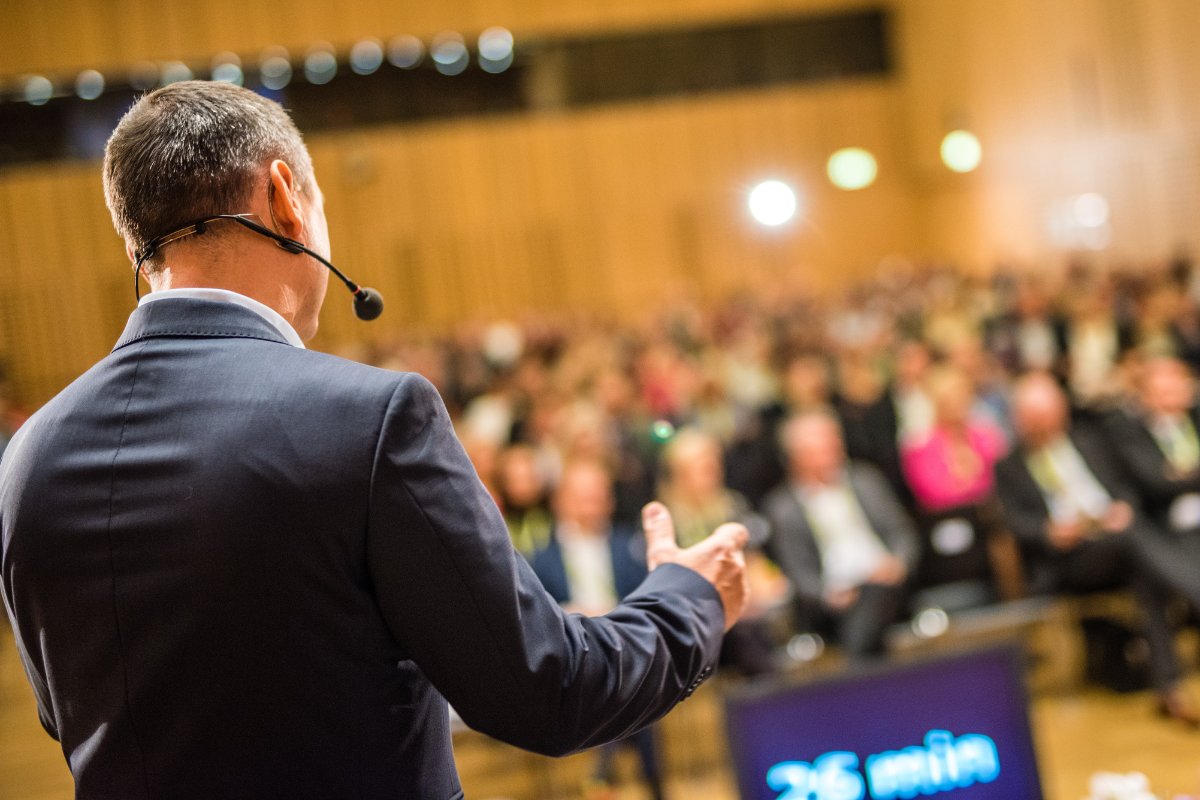 Naadloze ervaring voor sprekers en publiek