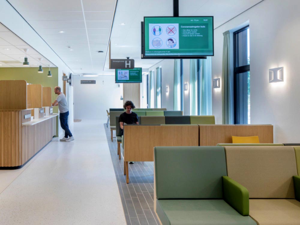 Informatieve content narrowcasting publieke sector